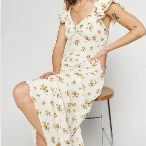 Reformation floral dress NEW - Picture 5 of 12